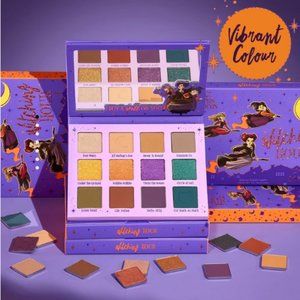 Disney Hocus Pocus Witching Hour Colourpop Cosmetics Eyeshadow Palette 12 Shades